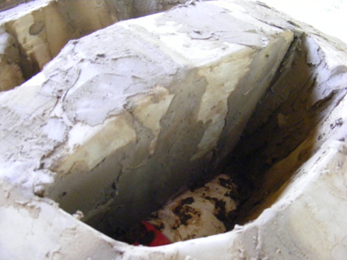 Delysa zsúpfedeles kemencéjének építése 28