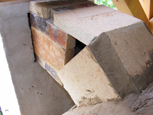 Delysa zsúpfedeles kemencéjének építése 32