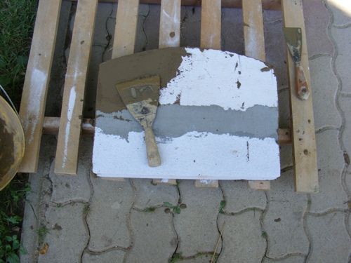 Delysa zsúpfedeles kemencéjének építése 35