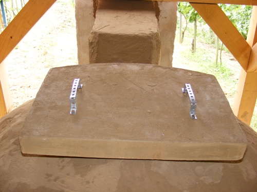 Delysa zsúpfedeles kemencéjének építése 36