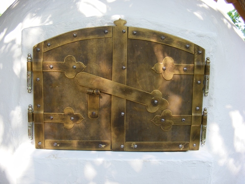 Delysa zsúpfedeles kemencéjének építése 38