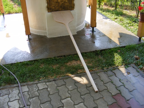 Delysa zsúpfedeles kemencéjének építése 48