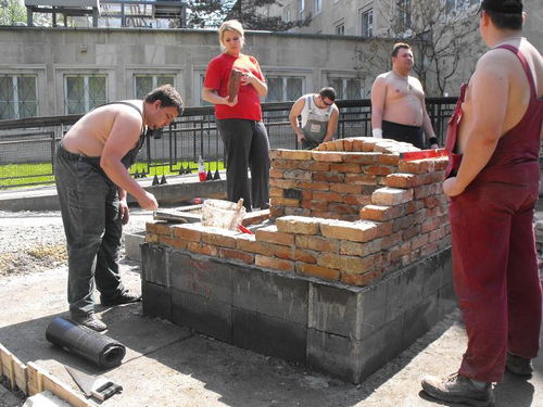 Kemenceépítés a Miskolci Egyetemen 18