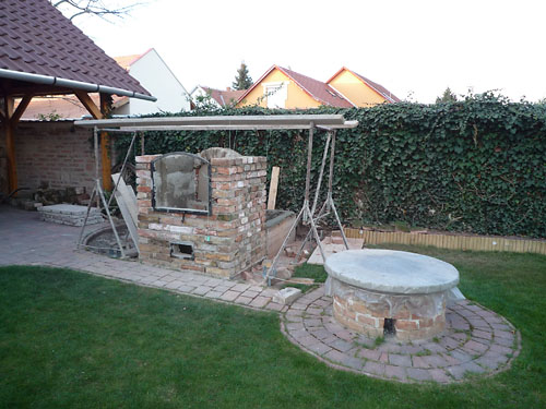 Kemence építés a Tisza tónál 6