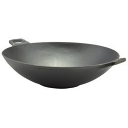 Öntöttvas wok - 31 cm