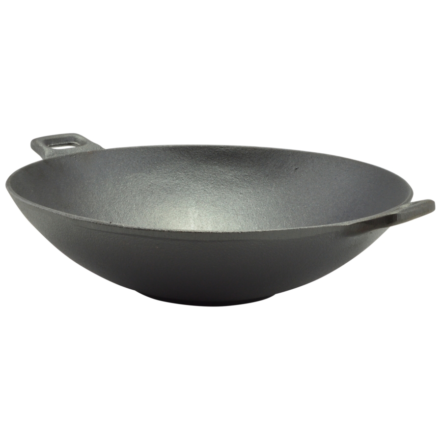 Öntöttvas wok - 31 cm 1 Öntöttvas wok - 31 cm