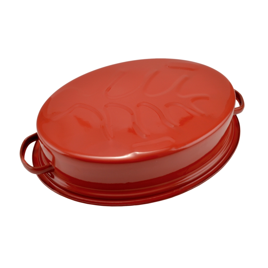 Zománcozott kacsasütő - 42x32 cm 3 Zománcozott kacsasütő