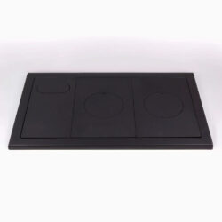 3 részes lemez keretes öntvény platni - 97x57 cm